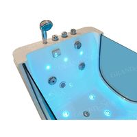Buse d'hydromassage Baignoire Spa pour bébé Baignoire à bulle autoportante en acrylique pour bébé Baignoire autoportante pour enfants