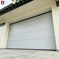 Fournisseur de portes de garage modernes Bolang, portes de garage en acier galvanisé 16x7, 9x7, 8x7, isolation acoustique, portes de garage personnalisées avec porte de garage pour voiture
