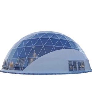 Carpa Domo de 30m de Diámetro, para Eventos Comerciales al Aire Libre, Media Luna, Resistente al Viento y a la Arena, Fácil de Instalar, Gran Espacio, para las Cuatro Estaciones - Product Image 1