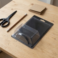 Étui de protection personnalisé fait main Minxing pour figurines de voitures de collection, en blister, avec coque en plastique PET recyclable