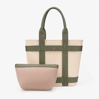 Nouveau Sac Fourre-tout Épaule en Cuir PU Imperméable Grande Capacité pour Femme avec Fermeture Éclair, Portable, Designer, Logo Personnalisé, Vente en Gros, Livraison Rapide