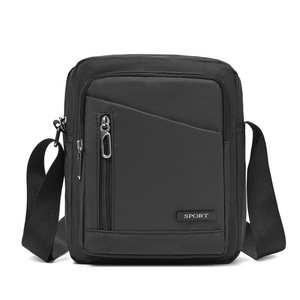 Nouveau sac à bandoulière pour homme, simple et décontracté, pour les déplacements professionnels, sac bandoulière pour homme, grande capacité, sac à main tendance - Product Image 3