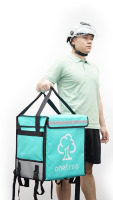 Sac de livraison de nourriture imperméable à l'eau, haute Performance thermique Talabat boisson Pizza vélo vente en gros sac de livraison pour moto