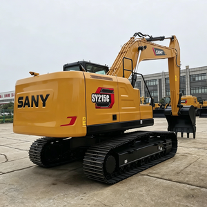 Excavatrice sur chenilles hydraulique d'occasion SY215C de 21,9 tonnes, livraison directe d'usine pour les projets de terrassement et de construction - Product Image 2