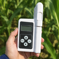 Analyseur de chlorophylle portable AELAB, mesureur de valeur SPAD, testeur de feuilles de plantes avec capteur de température, analyseur de nutriments végétaux, utilisation agricole