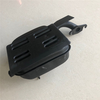 Conjunto de Silenciador de Escape de Repuesto para Generador Portátil de Gasolina de 2 Tiempos ET950 ET650 600W 800W Seasummer