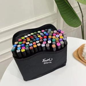 Set di 30/40/60/80 Pennarelli a Doppia Punta con Inchiostro Alcolico per Manga, Schizzi, Arte e Forniture Scolastiche - Product Image 2