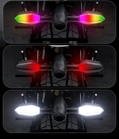 Feux de signalisation LED étanches, projecteur de flèche, lumière indicatrice RGB, 27 modèles, 12V, ambre, lampe de signalisation pour moto