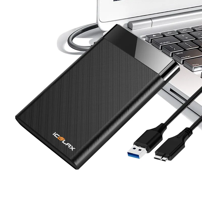 Icoolax mới đến USB 3.0 Đĩa cứng trường hợp 3.5 "SATA trường hợp bên ngoài nhôm Bìa máy tính xách tay HDD bảo vệ vỏ bao vây