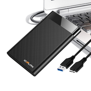 Icoolax mới đến USB 3.0 Đĩa cứng trường hợp 3.5 "SATA trường hợp bên ngoài nhôm Bìa máy tính xách tay HDD bảo vệ vỏ bao vây - Product Image 1