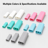 Tube en silicone personnalisé pour support de lampe, flexible et réglable, pour luminaire, support de lampe de bureau