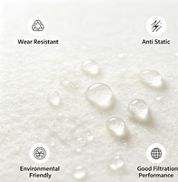 Feutre industriel durable 100 % polyester PET, antibactérien, écologique, bonne résistance à l'abrasion, solutions de filtration, matériel