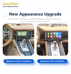 Radio de coche de 12,3 "para Porsche Panamera 2011-2017 reproductor Multimedia de pantalla táctil Android navegación GPS inalámbrico carplay LHD RHD - Product Image 2