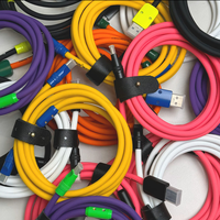 Kabel Pengisian Cepat Silikon Chubby DIY 1M 2M 3M 240W 6A USB-C ke USB-C untuk Data dan Pengisian Daya untuk Iphone 17 18 18pro