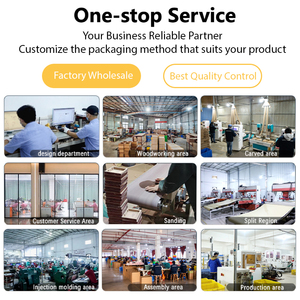 Gỗ tuyết tùng Humidor hộp xì gà, Glass Top Máy tính để bàn Humidor với phía trước ẩm kế, tạo độ ẩm, chia, phụ kiện - Product Image 3