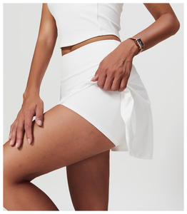 Skort attivo da donna gonna da Golf da Tennis leggera e traspirante per il controllo della pancia pantaloncini da Golf tasche - Product Image 5