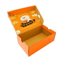 Boîte à chaussures en carton ondulé pour baskets avec logo personnalisé