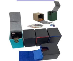 Boîte de rangement verticale en carton avec fenêtre transparente pour jeux de société Werewolf (vente en gros) - Product Image 3