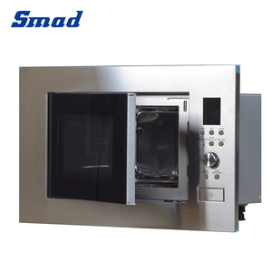 Salidsmad — four <span class=keywords><strong>micro</strong></span>-<span class=keywords><strong>onde</strong></span> 900W en acier inoxydable, noir, pour la maison, livraison gratuite - Product Image 3