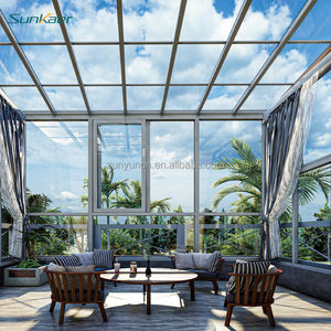 Proveedor de calidad garantizada <span class=keywords><strong>Solarium</strong></span> Porche cerrado Conservatorio Four Seasons Winter Garden Aluminio Sunroom - Product Image 5