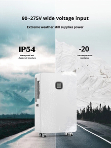 Armoire de stockage solaire 51,2 V 15 kWh avec onduleur, système solaire domestique portable avec batterie LiFePO4 300 Ah - Product Image 2