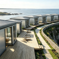 Maison préfabriquée modulaire sur mesure, intégrée, à assemblage rapide, insonorisée, appartement mobile pour usage commercial