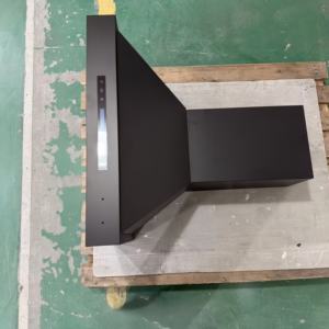 Extracteur de fumée électrique de cuisine 30 pouces 1000 m³/h avec télécommande, contrôle électronique sensible au toucher, filtre à déflecteur, acier inoxydable noir - Product Image 5