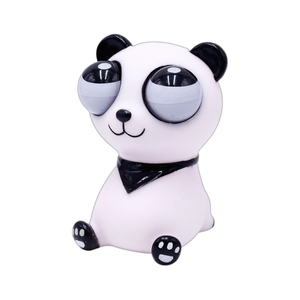 Jouet de décompression Panda attrayant avec musique, à presser et à pétrir, en plastique durable - Product Image 1
