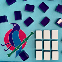 Tuiles de Mahjong Américain Lapin Violet en Acrylique Portable, Jeu de 160 Tuiles avec 10 Tapis et 13 Sacs Brodés – Idéal pour les Fêtes Sociales