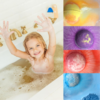 Nouvelles Bombes de Bain Effervescentes Bio Tendance pour Spa, Riches en Bulles Naturelles, Pétale de Fleur avec Anneaux Surprise, Économiques et Élégantes