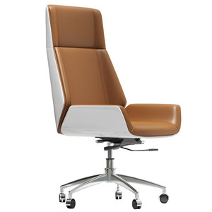 Moderna <span class=keywords><strong>Sedia</strong></span> da Ufficio Direzionale in Pelle PU con <span class=keywords><strong>Altezza</strong></span> <span class=keywords><strong>Regolabile</strong></span> e Movimento a Dondolo Impermeabile - Product Image 1