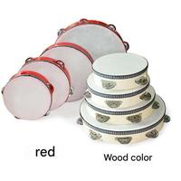 Wholesale Tambourine Interest Cultivation Hand Drum Rhythmic Interaction Percussion Musical Instrument for Children