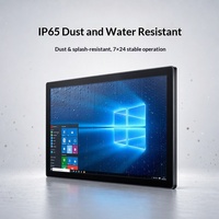 AWSTOUCH Tablette industrielle murale 23,6 pouces avec écran tactile intégré pour contrôle industriel en ligne