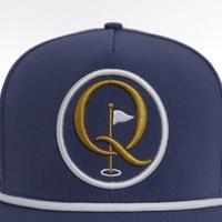Gorras de Béisbol Personalizadas OEM de Alta Calidad, Bordadas en 3D, de 5 Paneles, con Perforaciones Láser, Impermeables, para Golf, Deportes al Aire Libre, para Hombre