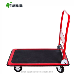 Chariot à plate-forme robuste de 150kg Chariot à main de transport de camion pliant Chariot à main de 150kg Chariot à plat pliant en plastique de 330lb - Product Image 6