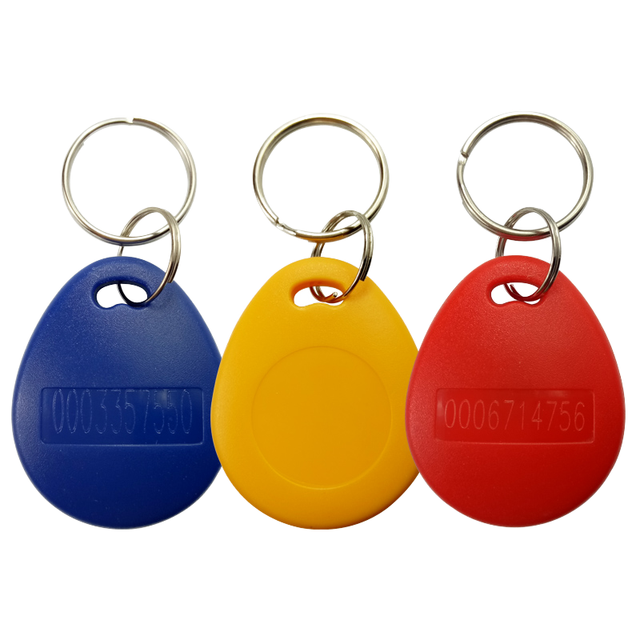 Programmable NFC Keychain Fob with 1K S50/213 Chips Cloneable RFID Key Tag for Access Control/Payment/Hotel Security