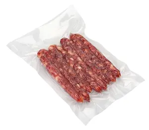 Sacos de vácuo para embalagens de alimentos de carne e salsicha PA / PE de boa qualidade brilhante