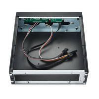 Boîtier PC MINI M06 HTPC, Interface USB2.0, Boîtier d'ordinateur de bureau MINI, prend en charge la carte mère ITX