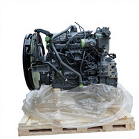 Ensemble moteur diesel Isuzu 4HK1T 128KW avec démarrage électrique pour excavatrice ZX200-3 SH200-5 CX210B