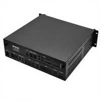 Boîtier d'ordinateur personnalisé, boîtier de rack double système, conception de boîtier PCB, boîtier métallique, châssis de serveur en rack 19 pouces 2U