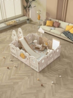 Dernier terrain de jeu intérieur de sécurité avec porte rétractable Escalier coulissant en plastique pour enfants pour chambre à coucher Utilisation extérieure pour bébés