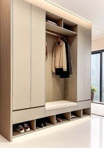 Meuble à chaussures mural fin et escamotable, taille personnalisée, éclairage LED, gain de place, pour <span class=keywords><strong>couloir</strong></span> étroit, <span class=keywords><strong>rangement</strong></span> domestique - Product Image 3