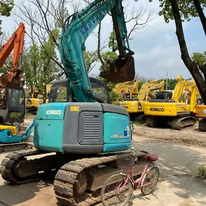 Kobelco 70SR bekas 7ton ekskavator mini bekas Mesin Bangunan konstruksi kualitas bagus lebih murah ekskavator Kobelco bekas