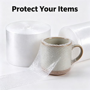 Film bulle PE imperméable en <span class=keywords><strong>rouleau</strong></span>, épaissi, anti-pression, <span class=keywords><strong>pour</strong></span> emballage express, rembourrage de boîtes et emballage fragile - Product Image 2