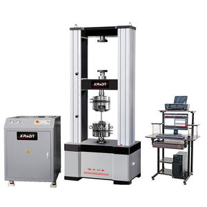 Elektronische Universal-Doppelsäulen-Prüfmaschine 10kN Computergesteuerte Universelle Zugprüfmaschine für Leder - Product Image 5