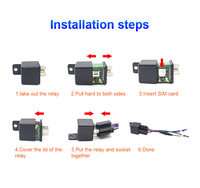 Mini Rastreador GPS Tipo Relé para Auto GT67, Rastreo de Vehículos, Gestión de Flotas, Plataforma y Aplicación Gratuitas