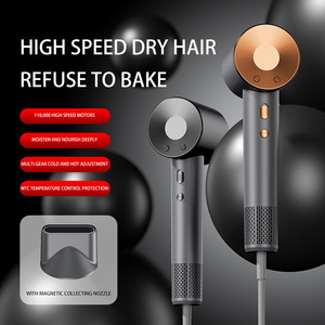 New Professional High-speed Bladeless Hair <b>Dryer</b> Household Brushless DC Motor Hair <b>Dryer</b> 1600w Hair Care Multi-gear Adjustment - Product Image 4