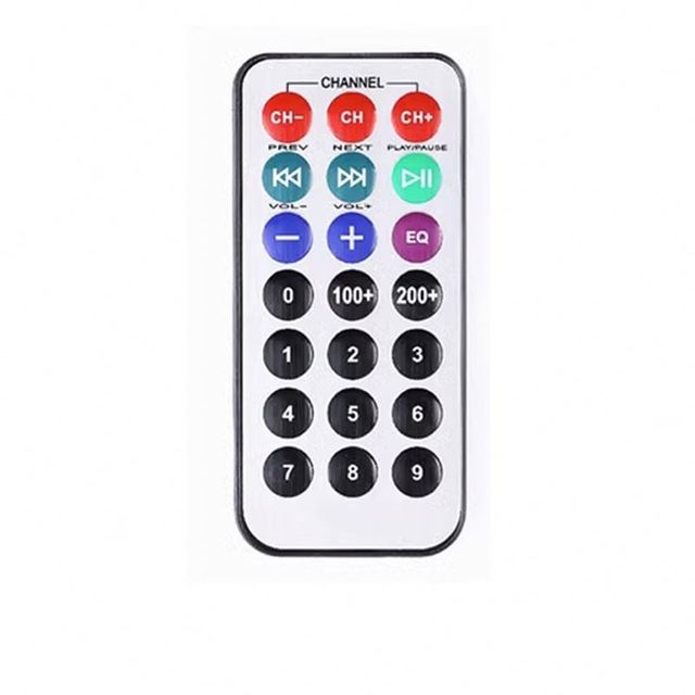 MP3 MP4 Black / White 38khz MCU Learning Board IR Remote Control Infrared Decoder for Protocol Remote Control Without Battery