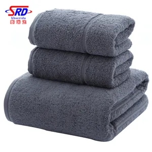 Discount Price Large Stock 100% Cotton Girls 70X140 Cm Bath Towel Set 400 gsm Hotel Luxury Towel In Stock