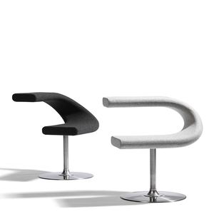 Moderne Designer Vrijetijdstafelset U-Vormige Zachte Tas Rugleuning Eetkruk Speciaal Gevormde Bureaustoel Voor Barmeubilair - Product Image 6